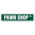 thumbnail image 1 of PAWN SHOP Street Sign buy gold jewelry coins trade | Indoor/Outdoor |  36" Wide, 1 of 5