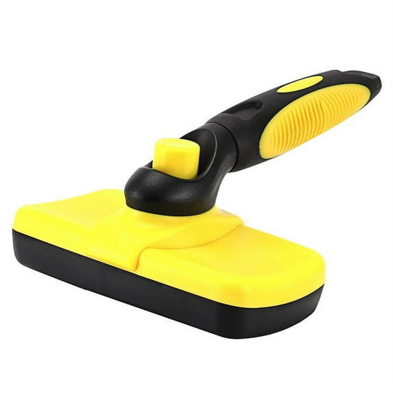 PAWOLOGY Dog/ Cat Slicker Brush Self Cleaning for De-matting/ Deshedding & Detangling Any Type of Fur & Size