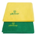 thumbnail image 1 of PAWPUP Dog Towel Super Absorbent Quick Drying Super Soft Microfiber Pet Towel for Dogs, Cats and Other Pets (40 x 24 Inches, Yellow and Green), 1 of 7