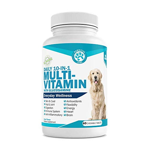 Wanderfound Pets 10-in-1 Dog Multivitamin: Joint, Immune & Total Health Support - 60ct