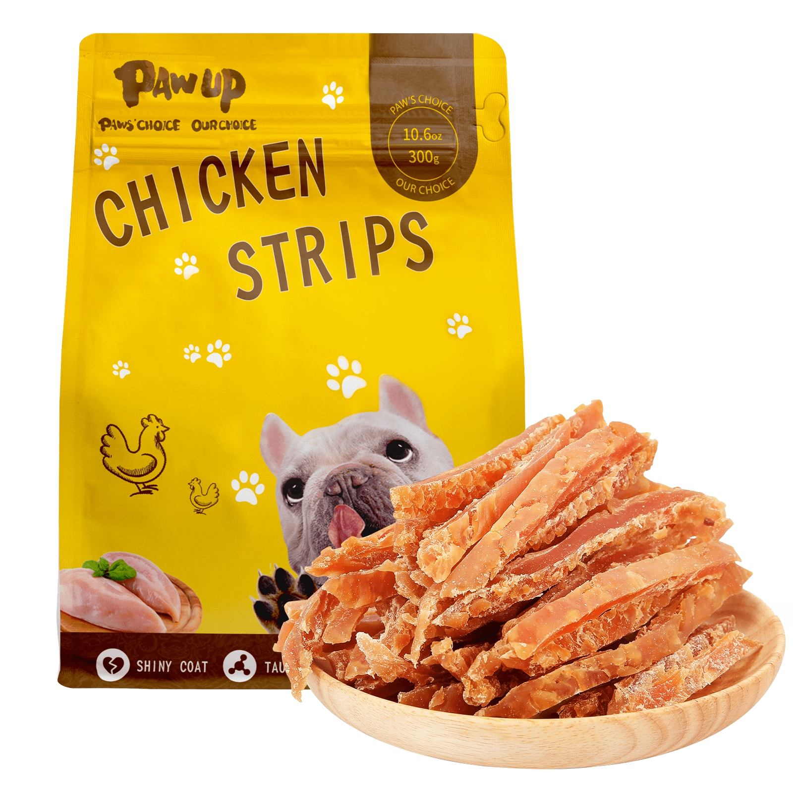PureBites Natural Raw Chicken Breast Dog Treats Value Size 6.2oz Walmart