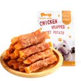 thumbnail image 1 of PAWUP Sweet Potato Dog Treats, Chicken Wrapped Dog Treats, Chicken Jerky & Sweet Potato Chews for All Dogs, Low Fat, High Fiber, 10.6oz, 1 of 9