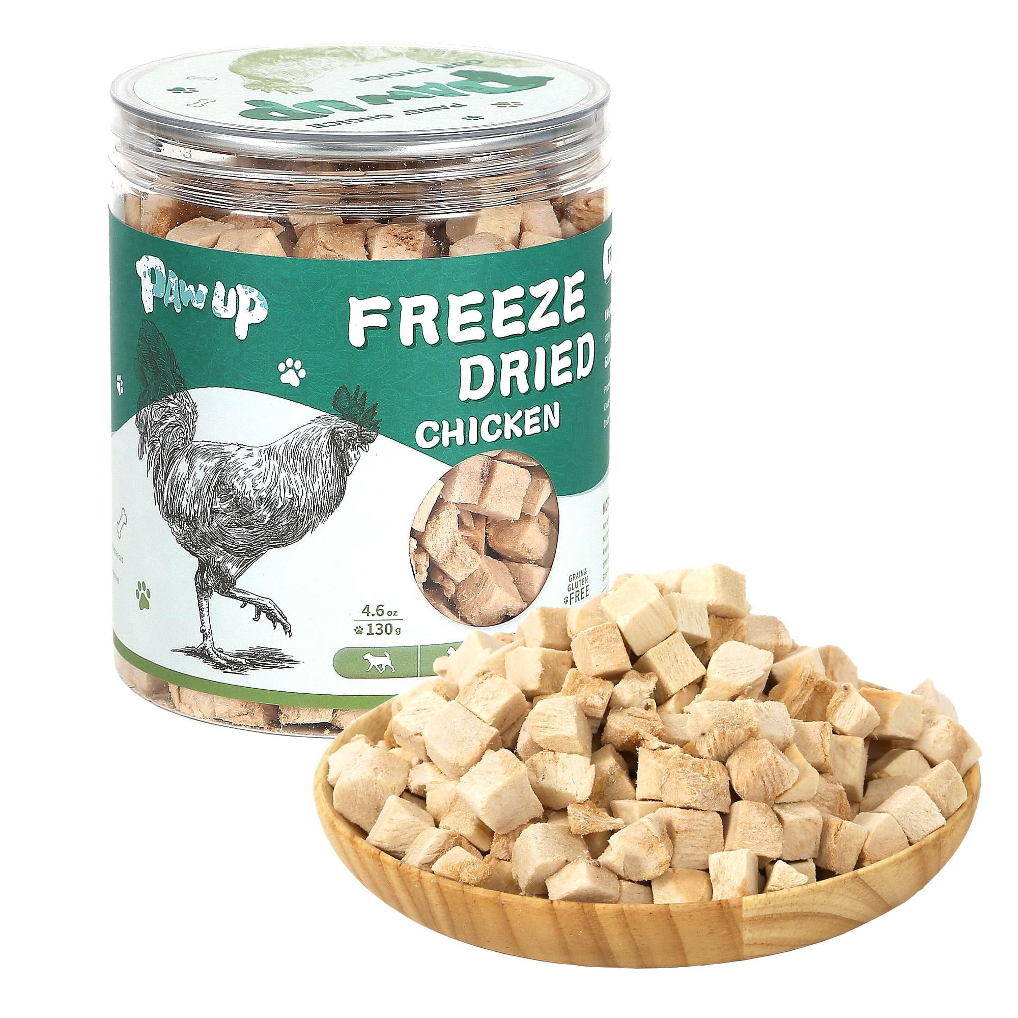 PAWUP Freeze Dried Chicken Treats for Dog and Cat,