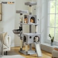 thumbnail image 1 of PAWZ Road 64" Cat Tree Large Cat Tower Multi-Level Cat Scratching Post Tower, Gray, 1 of 14