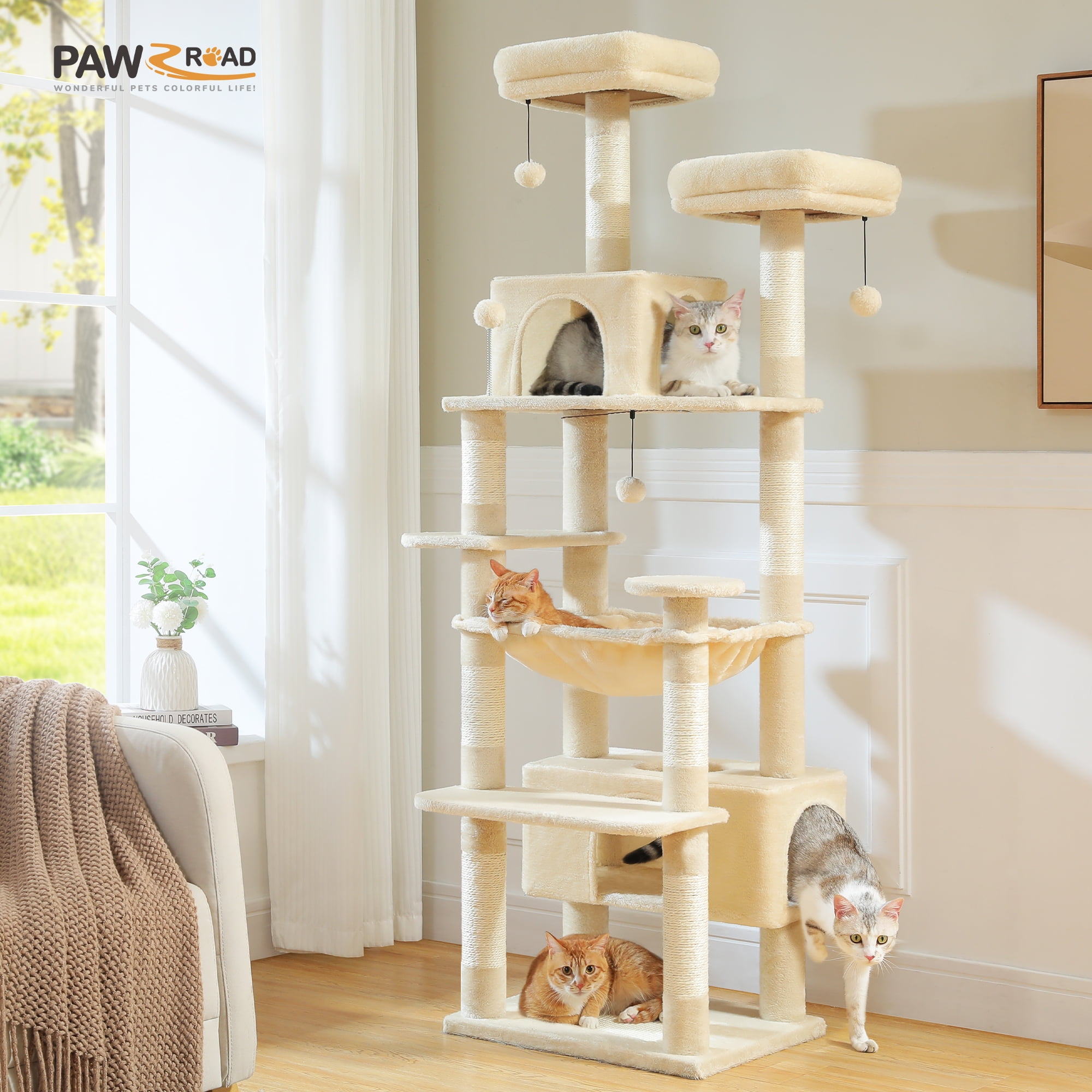 73"Cat Tree Condo