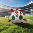 thumbnail image 1 of PAWZ Road Dog Toy Portugal Team Signature Football Interactive Toy, 1 of 9