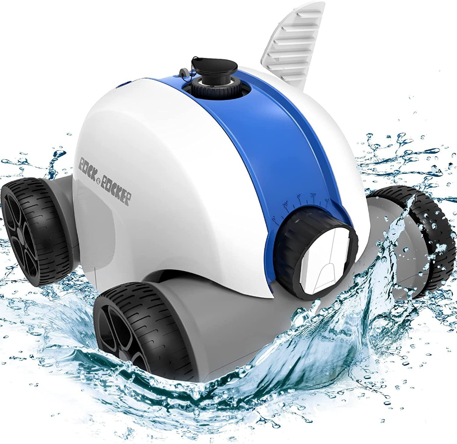 Paxcess Cordless Robotic Automatic Pool Cleaners with Automatic Vacuum, Pool Types Up To 861 SQ FT Paxcess Cordless Robotic Automatic Pool Cleaners with Automatic Vacuum, Pool Types Up To 861 SQ FT