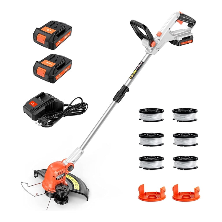 PAXCESS SF8A220 Weed Eater, 20V Cordless String Trimmer, Battery