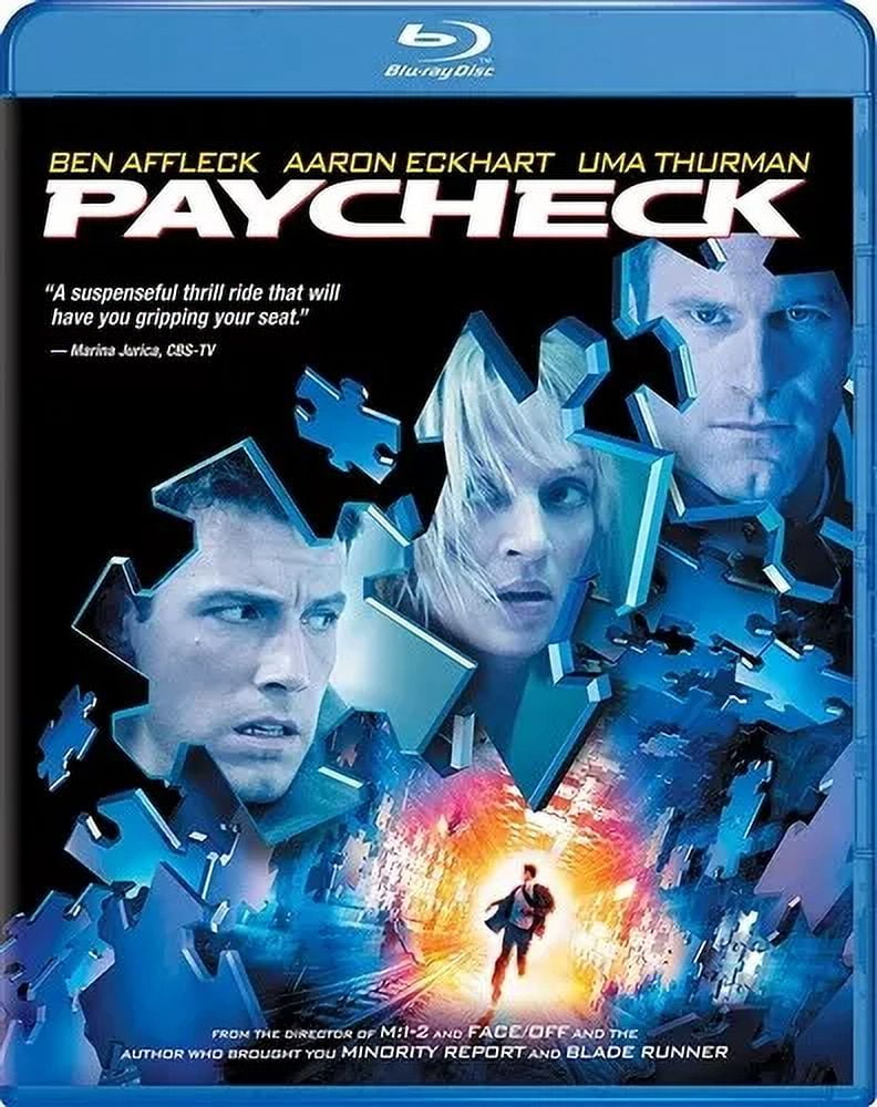 PAYCHECK New Sealed Bluray Ben Affleck Catalog