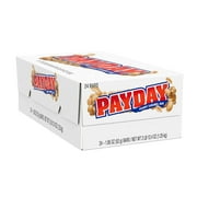 PAYDAY Peanut Caramel Candy Bar, 1.85 Oz, 24 Pack