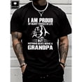 thumbnail image 1 of PAYEAH Proud Of Many Things In LifeNothing Being A Grandpa Monogrammed T-Shirt 100% Heavy Cotton T Shirt, 1 of 5