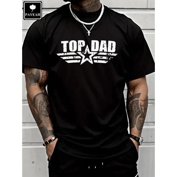 PAYEAH Top Dad T-Shirt 100%Heavy Cotton T Shirt