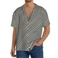 thumbnail image 1 of PAYOHTO Animal Skin Textures Mens Hawaiian Casual Short-sleeved Shirt Tropical Summer Beach Button Down Shirts, 1 of 7