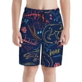 thumbnail image 1 of PAYOHTO Boy Swim Trunks Small Size 7-8 Teens Boy Beach Board Shorts Dino Pattern Quick Dry Bathing Suit Swimwear, 1 of 9