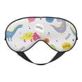 thumbnail image 1 of PAYOHTO Cute Funny Kids Dinosaurs Colorful Soft Sleep Mask Comfort Pure Silk Eye Cover for Travel Office Camping, 1 of 7