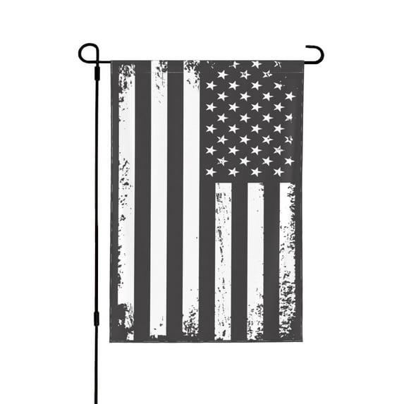 PAYOHTO Double Sided Garden Flag for Yard Vintage American Flag Outdoors Festival Colorful Decoration