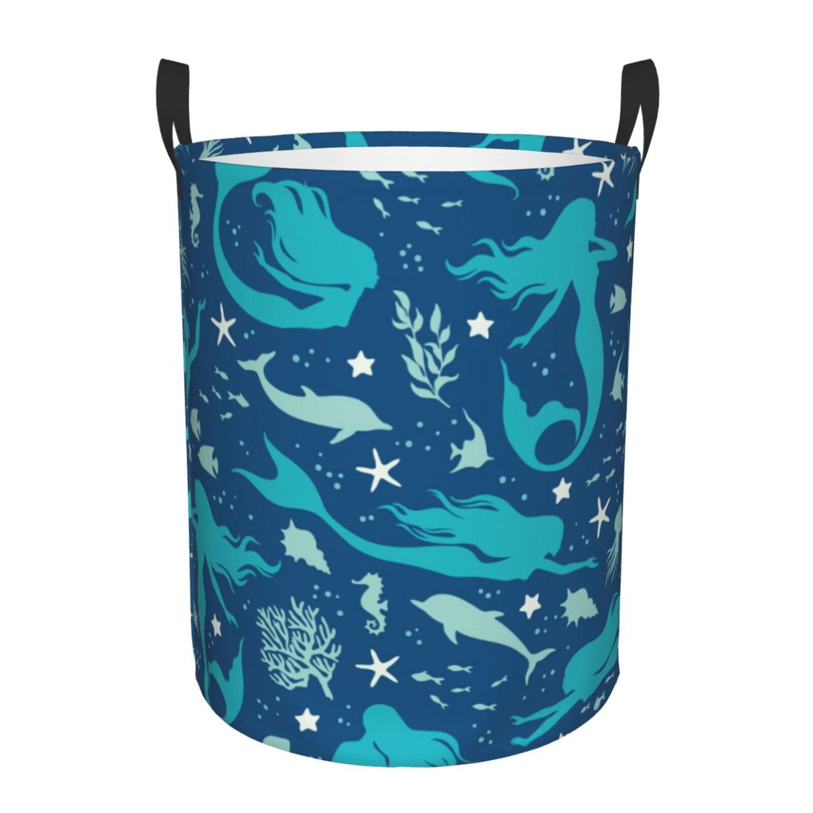 PAYOHTO Foldable Laundry Room Hamper Bucket Waterproof Bathroom Basket