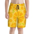 thumbnail image 1 of PAYOHTO Fruit Background Orange Boys Swim Trunks Quick Dry Beach Boardshorts for Teen Boys Bathing Suit Swimwear for Boys, 1 of 7