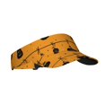 thumbnail image 1 of PAYOHTO Halloween Cute Pumpkins Sun Visor Ponytail Tennis Hat for Teen Women Breathable Polyester Sun Golf Cap for Men Outdoor Sports Visors Hats for Summer, 1 of 8