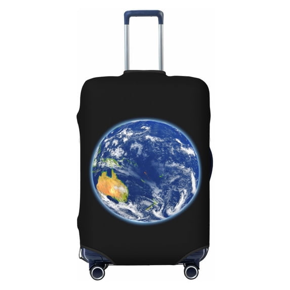 PAYOHTO Highly Elastic Spandex Suitcase Cover Luggage Cover Fits 18 to 21 Inch Vanuatu on planet Earth