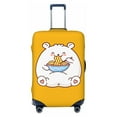 thumbnail image 1 of PAYOHTO Highly Elastic Spandex Suitcase Cover Luggage Cover Large Fits 25 to 28 Inch cute happy bear Girl, 1 of 8