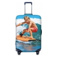 thumbnail image 1 of PAYOHTO Highly Elastic Spandex Suitcase Cover Luggage Cover Small Fits 18 to 21 Inch Surfing Kid, 1 of 8