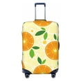 thumbnail image 1 of PAYOHTO Highly Elastic Spandex Suitcase Cover Luggage Cover Small Fits 18 to 21 Inch Vector Oranges Pattern, 1 of 8