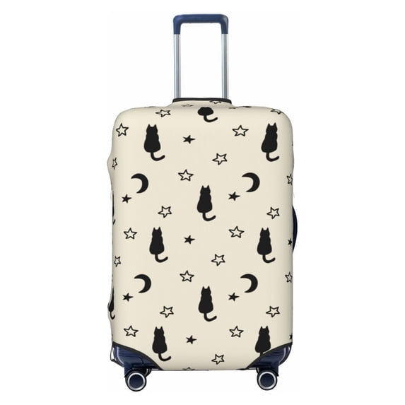 PAYOHTO Highly Elastic Spandex Suitcase Cover Luggage Cover X-Large Fits 29 to 32 Inch Animal Dark Gothic cute Design