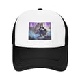 thumbnail image 1 of PAYOHTO Kids Ancient Chinese Beauties Baseball Hat Back Adjustable Mesh Breathable Hats Black Trucker Cap Outdoor Fishing Sun Caps for Boys or Girls ages 4-10, 1 of 9