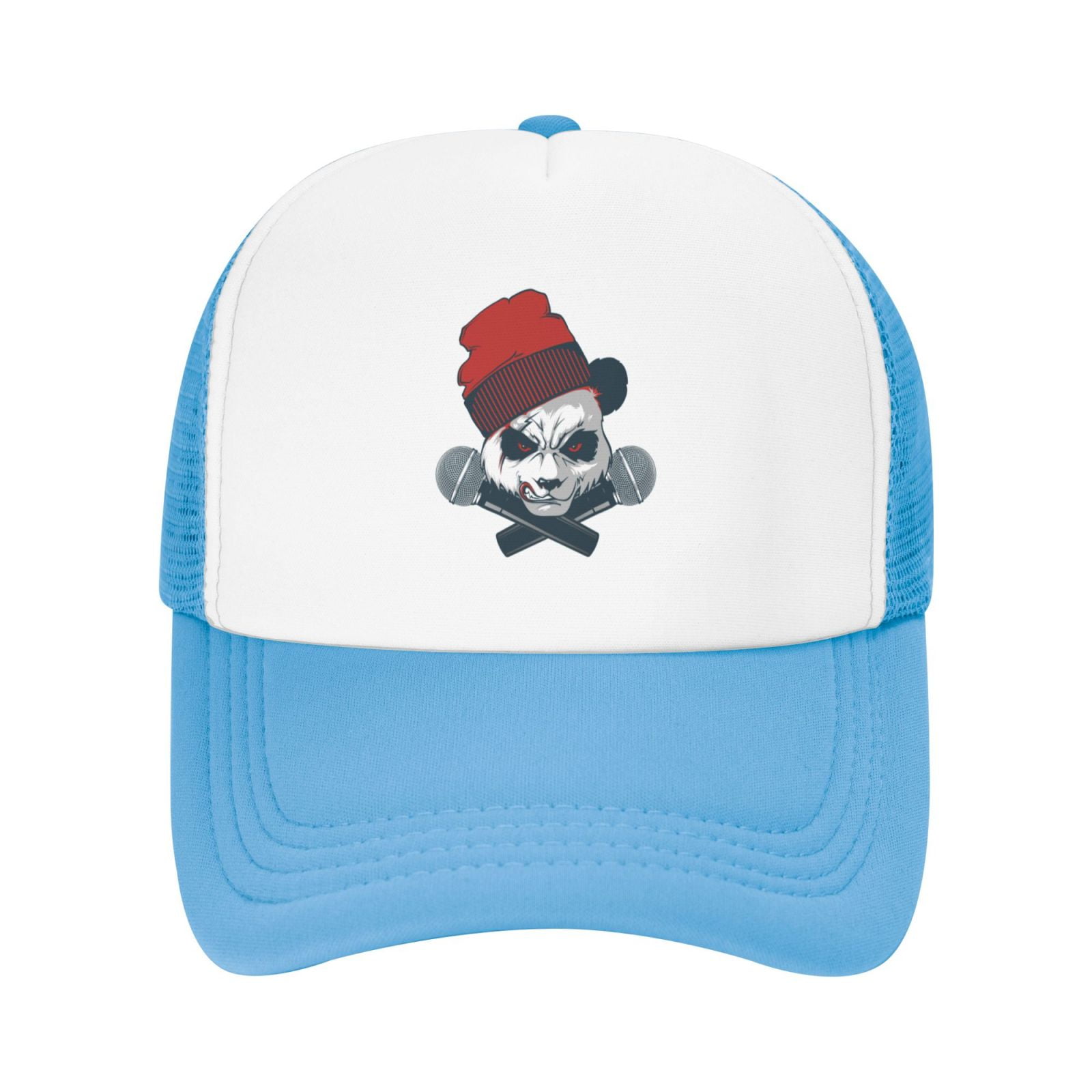 PAYOHTO Kids Angry Panda and Microphones Baseball Hat Back Adjustable ...