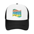 thumbnail image 1 of PAYOHTO Kids Cool Slogan Hawaii Baseball Hat Back Adjustable Mesh Breathable Hats Black Trucker Cap Outdoor Fishing Sun Caps for Boys or Girls ages 4-10, 1 of 9