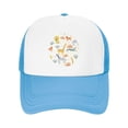 thumbnail image 1 of PAYOHTO Kids Cute Wild Animals Childish Baseball Hat Back Adjustable Mesh Breathable Hats Sky Blue Trucker Cap Outdoor Fishing Sun Caps for Boys or Girls ages 4-10, 1 of 9