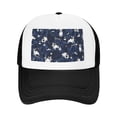 thumbnail image 1 of PAYOHTO Kids French Bulldog Playing with Bone Ball Baseball Hat Back Adjustable Mesh Breathable Hats Black Trucker Cap Outdoor Fishing Sun Caps for Boys or Girls ages 4-10, 1 of 9