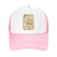 thumbnail image 1 of PAYOHTO Kids Old Caravel Vintage Sailboat Baseball Hat Back Adjustable Mesh Breathable Hats Pink Trucker Cap Outdoor Fishing Sun Caps for Boys or Girls ages 4-10, 1 of 9