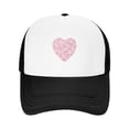 thumbnail image 1 of PAYOHTO Kids Pink Cute Monkey Baseball Hat Back Adjustable Mesh Breathable Hats Black Trucker Cap Outdoor Fishing Sun Caps for Boys or Girls ages 4-10, 1 of 9
