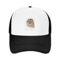 thumbnail image 1 of PAYOHTO Kids Siberian Tiger Run in Wild Snow Winter Baseball Hat Back Adjustable Mesh Breathable Hats Black Trucker Cap Outdoor Fishing Sun Caps for Boys or Girls ages 4-10, 1 of 9