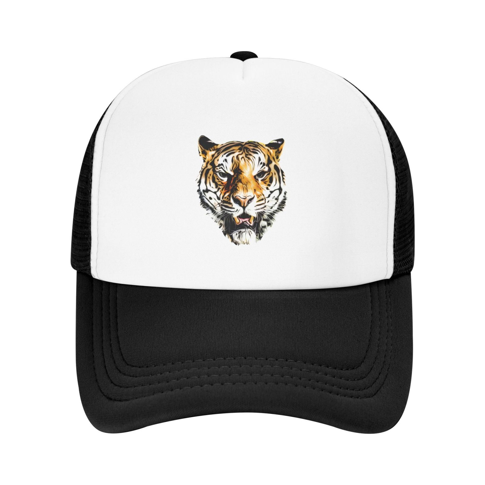 PAYOHTO Kids Tiger Head with Creative Baseball Hat Back Adjustable Mesh ...