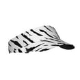thumbnail image 1 of PAYOHTO Tiger Zebra Stripe Sun Visor Ponytail Tennis Hat for Teen Women Breathable Polyester Sun Golf Cap for Men Outdoor Sports Visors Hats for Summer, 1 of 8