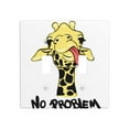 thumbnail image 1 of PAYOHTO Toggle Light Switch Wall Plate Cool Giraffe Double Switch Cover Standard Size 2-Gang 4.50" x 4.5" Unbreakable Polycarbonate Thermoplastic, 1 of 6