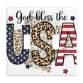 thumbnail image 1 of PAYOHTO Toggle Light Switch Wall Plate God Bless the Usa Double Switch Cover Standard Size 2-Gang 4.50" x 4.5" Unbreakable Polycarbonate Thermoplastic, 1 of 6