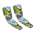 thumbnail image 1 of PAYOHTO Women Men Gardening Sleeves with Thumb Hole, Sun Protection Cooling Arm Sleeves for Farm Work Sports Blooming Roses Flying Butterflies, 1 of 8