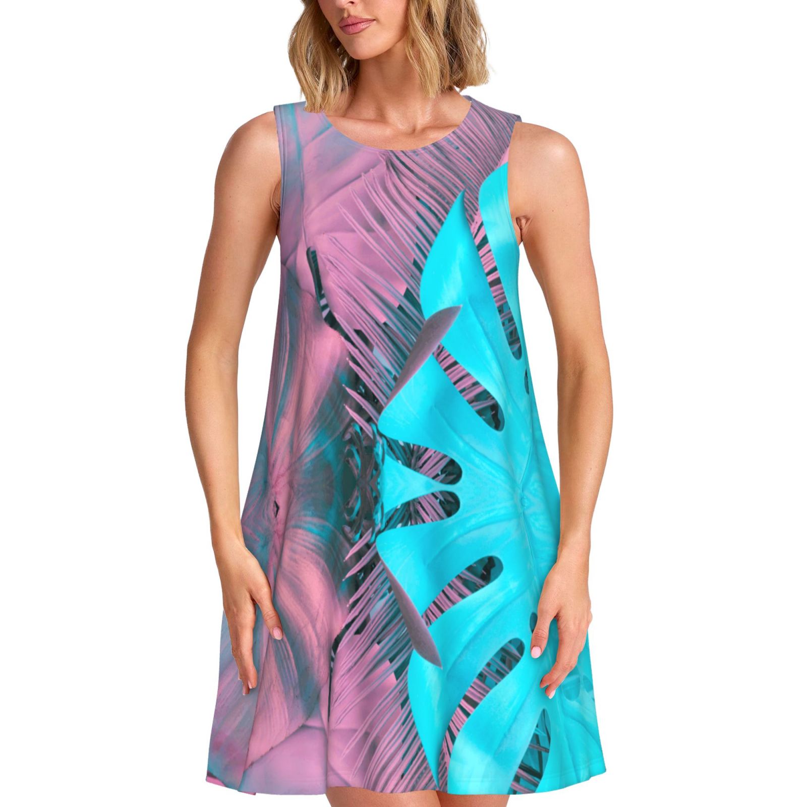 All-Over Print Women's Sleeveless Dress main image 1