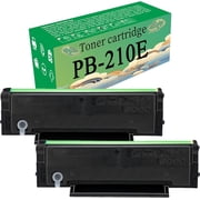 PB-210E PB210E 210E Toner Cartridge, Replacement for Pantum P2500 M6500 M6550 M6600 Printer Large Capacity 2 Black