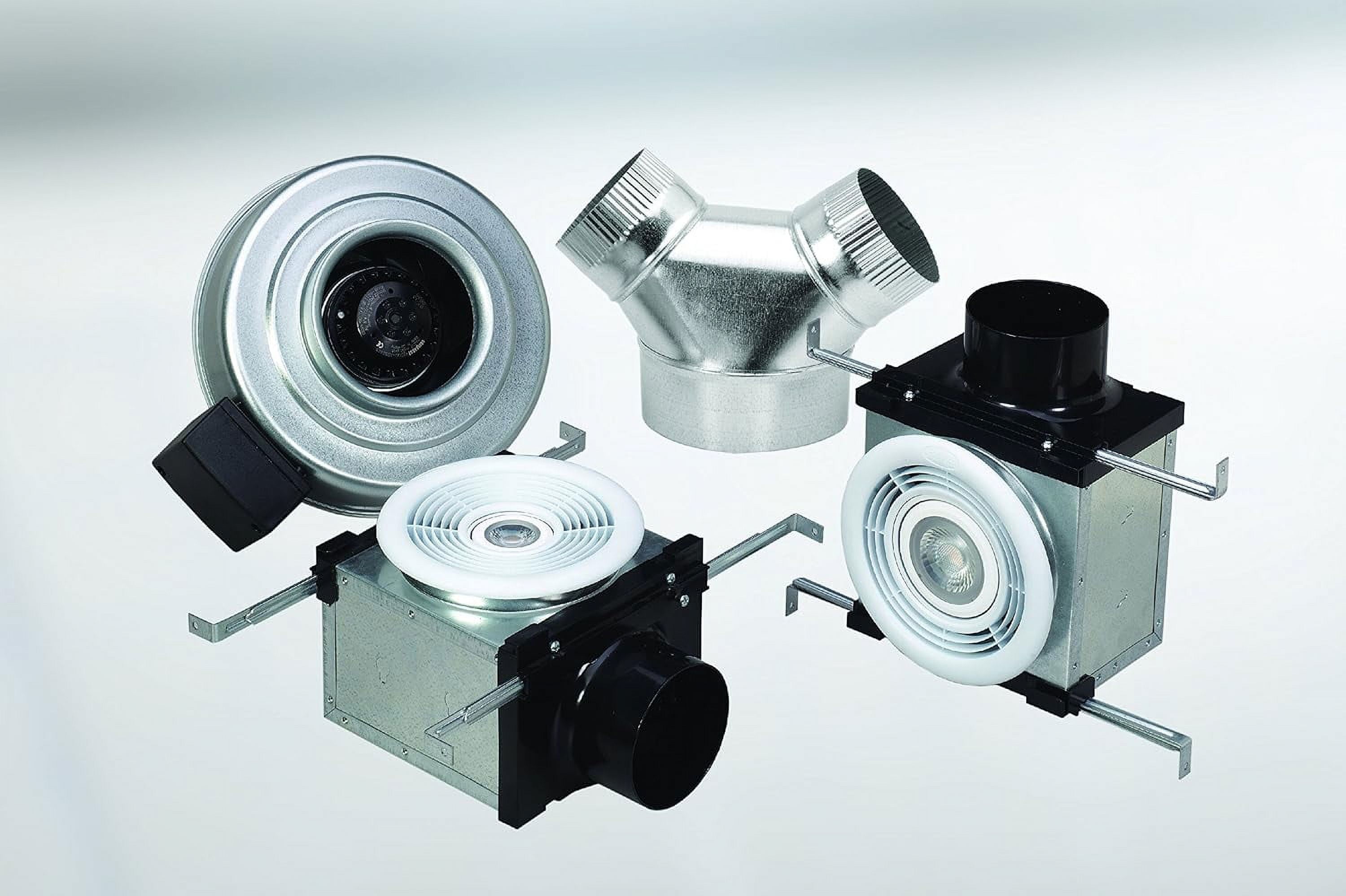 PB 270L10V2 270 CFM Dual Grille Bath Fan 10W LED Light And Vent , Uses