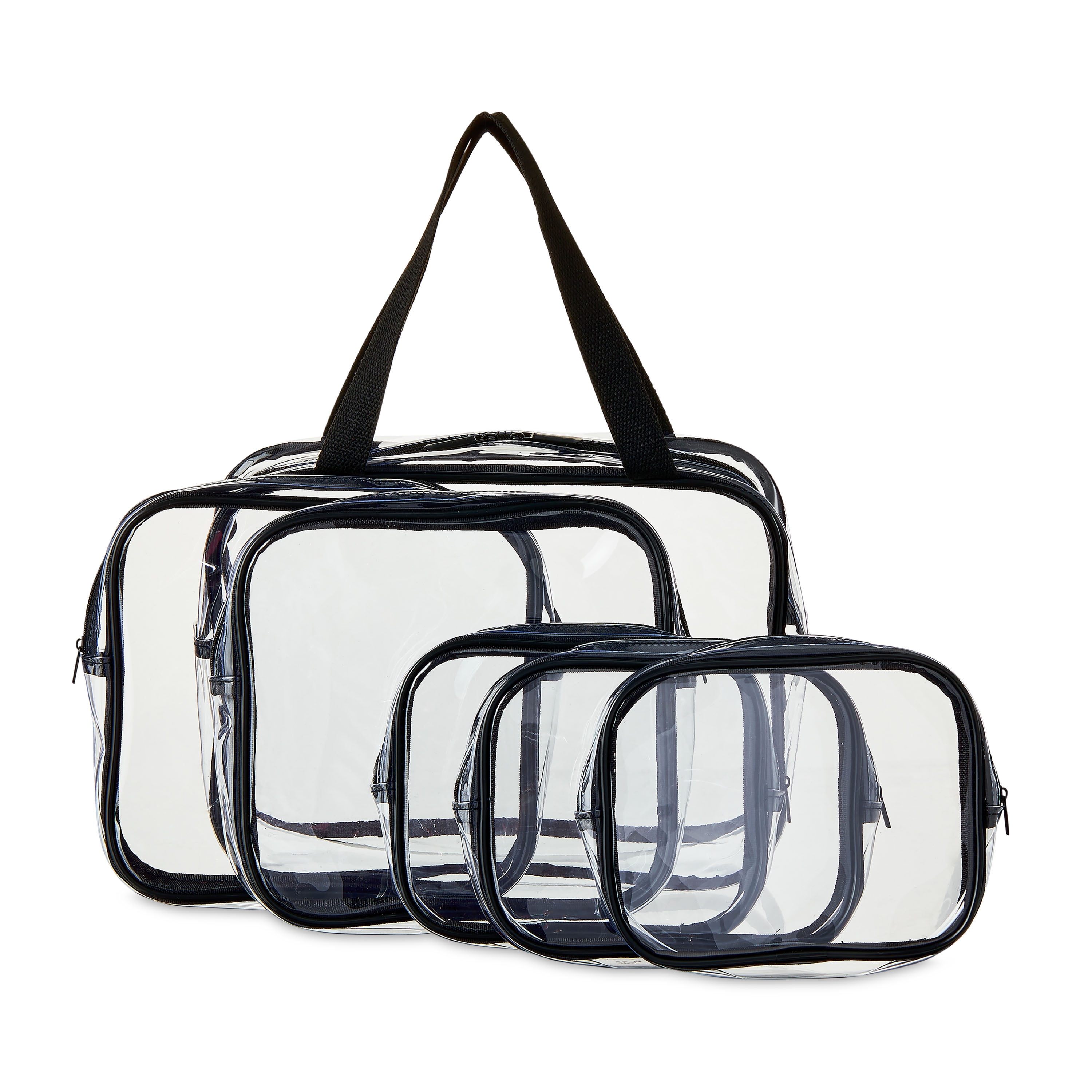 Clear Makeup Bags in Clear Bags - Walmart.com