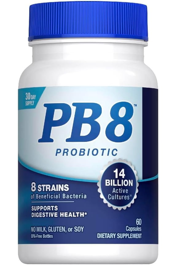 PB 8, Probiotic, 14 Billion, 60 Capsules, Nutrition Now