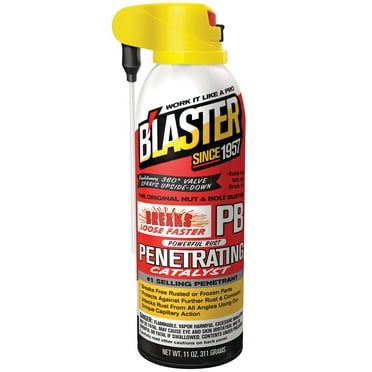 PB Blaster 16PBDS Penetrant Rust Remover, Machine & Tool Lubricants, 11oz (1 pack)