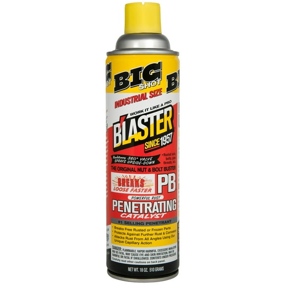 PB Blaster 26-PB Penetrant Rust Remover, Machine & Tool Lubricants Penetrant, New, 18 oz