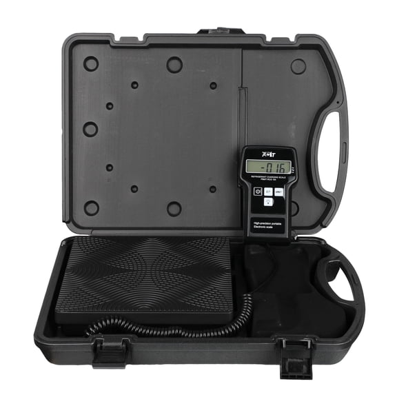 PB Motor TECH Refrigerant Charging Weight Scale 220 lbs Capacity, High-Accuracy Digital Freon Scale with Large Backlit LCD, Portable Heavy-Duty Case, kg/lb/oz Conversion