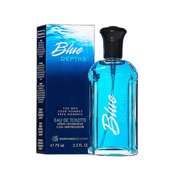 PB ParfumsBelcam Blue Depths Version of Cool Water, Eau De Toilette, Cologne for Men, 2.5 fl oz